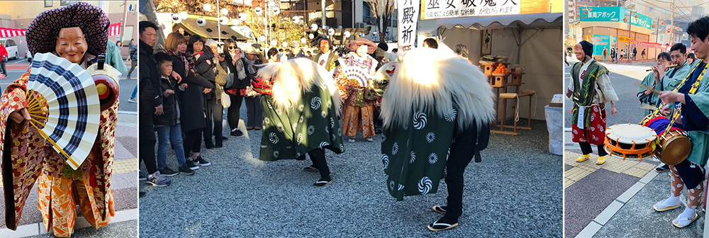 元旦の門付け